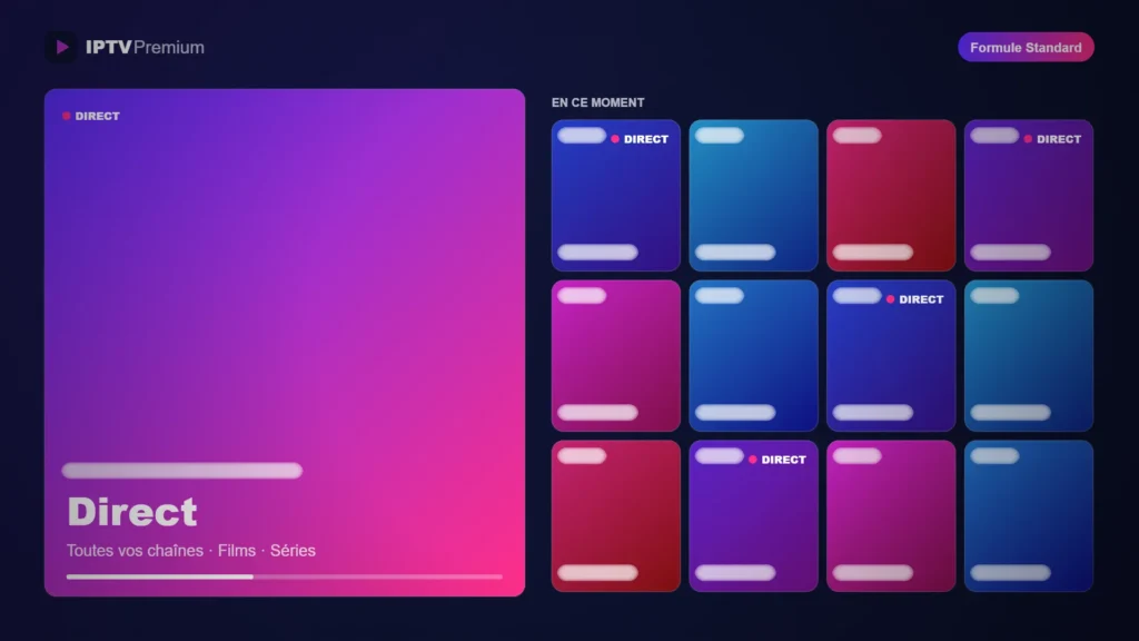 Aperçu d'une application de lecture une fois installée
