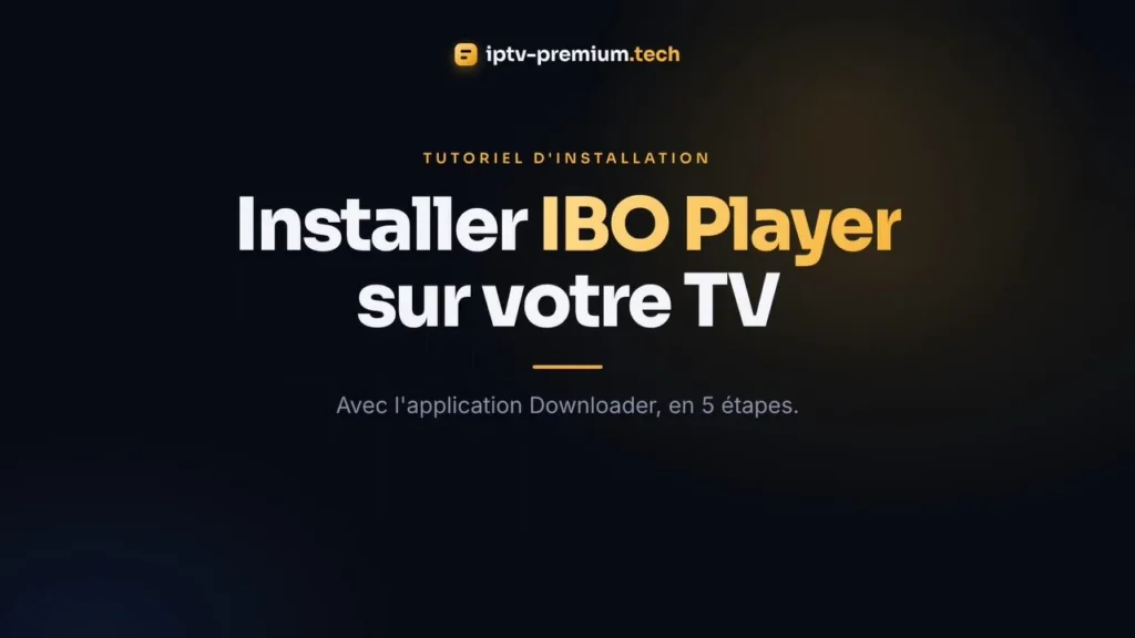 Aperçu de la vidéo : Installer IBO Player sur Fire TV Stick et Android TV