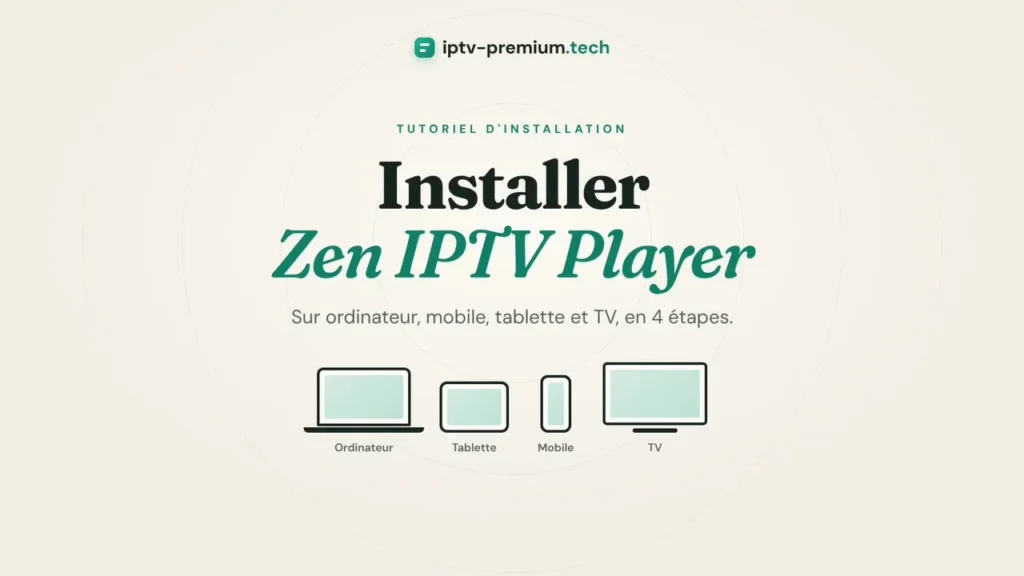 Aperçu de la vidéo : Installer Zen IPTV Player sur iPhone, Apple TV, PC et Android